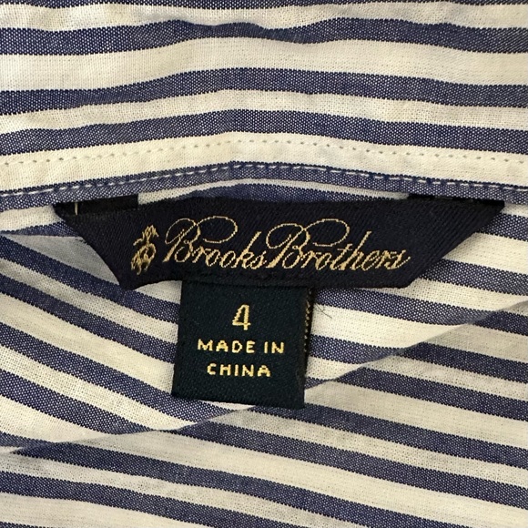 Brooks Brothers Striped Cotton Button Down - Picture 5 of 7